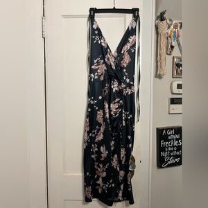 Floral Wrap Dress